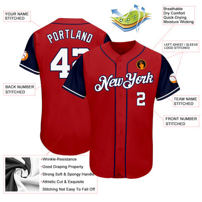 Custom Team Baseball Jersey Casual Stitched Printed