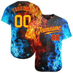 Personalized Baseball Jersey with Personalized Name Number for Team Uniform