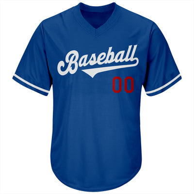 Custom Baseball Team Jersey Regular Fit with Team Logo and Number