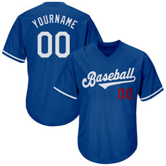 Custom Baseball Team Jersey Regular Fit with Team Logo and Number