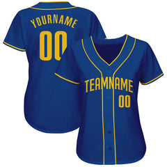 Custom Baseball Team Jersey with Custom Text and Number