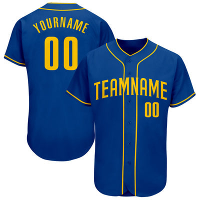 Custom Baseball Team Jersey with Custom Text and Number