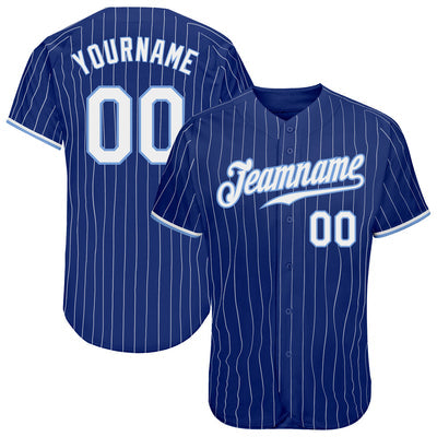 Custom Button Down Baseball Jersey with Player Name and Number Sublimated or Embroidered