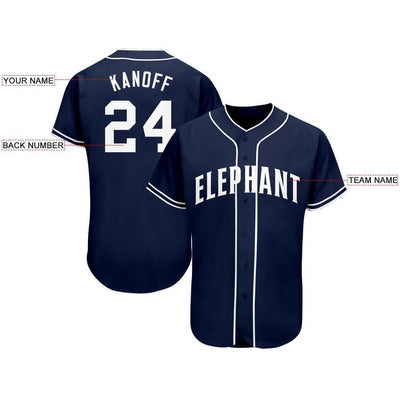 Custom Team Baseball Jersey with Custom Names and Numbers Stitched Printed