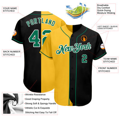 Regular Fit Custom Baseball Jersey with Name and Number