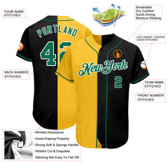 Regular Fit Custom Baseball Jersey with Name and Number