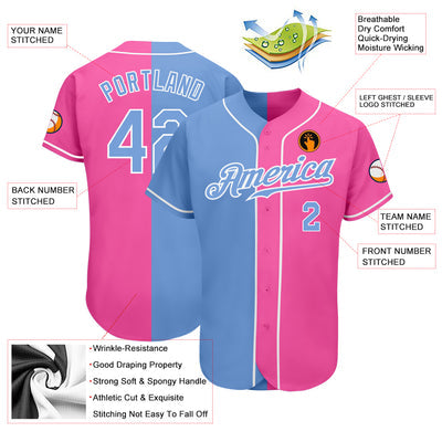 Personalized Baseball Shirt Sublimated with Team Logo and Number