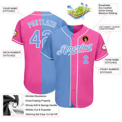Personalized Baseball Shirt Sublimated with Team Logo and Number