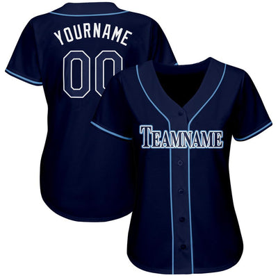 Custom Button Down Baseball Jersey Embroidered Name Number