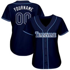 Custom Button Down Baseball Jersey Embroidered Name Number