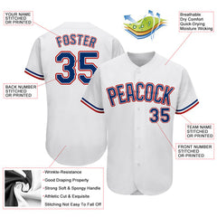Custom Team Custom Baseball Jersey Shirt with Player Name and Number