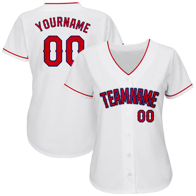 Varsity Style Custom Baseball Uniform with Player Name and Number
