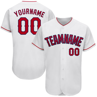 Varsity Style Custom Baseball Uniform with Player Name and Number
